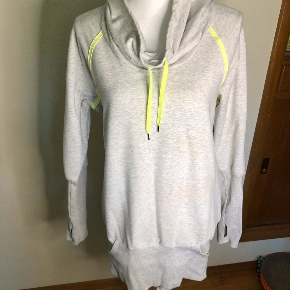 Lucy cowl neck pullover, tunic length